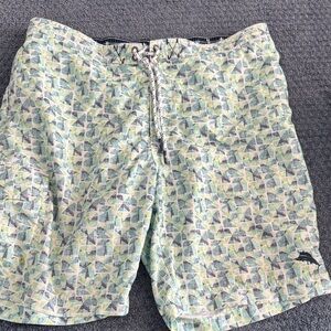 Tommy Bahama Multicolor Patterned Swim Shorts
